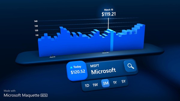 скриншот Microsoft Maquette 2