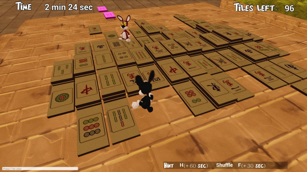 скриншот Bunny Mahjo 1