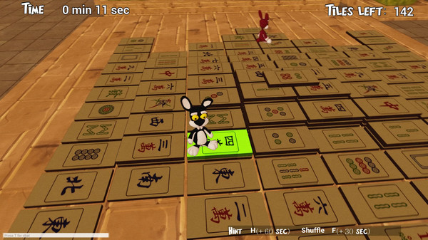 скриншот Bunny Mahjo 0