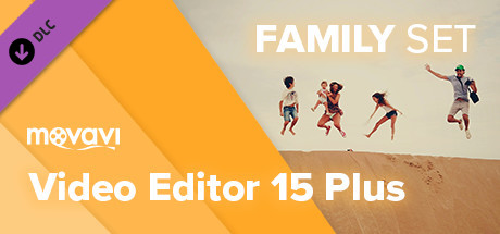 Movavi Video Editor 15 Plus - Family Set banner