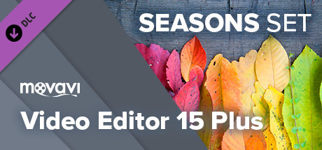 Купить ключ дешево Movavi Video Editor 15 Plus. Seasons Set