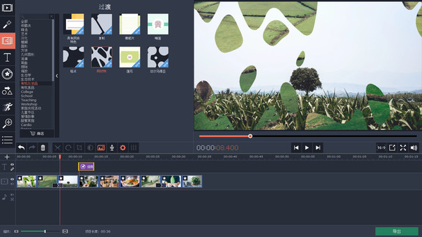 【图】Movavi Video Editor 15 Plus Effects – Eco Set(截图1)