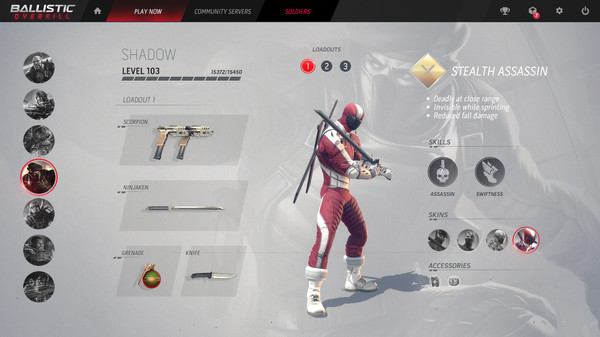 Ballistic Overkill - Shadow: Red Leader