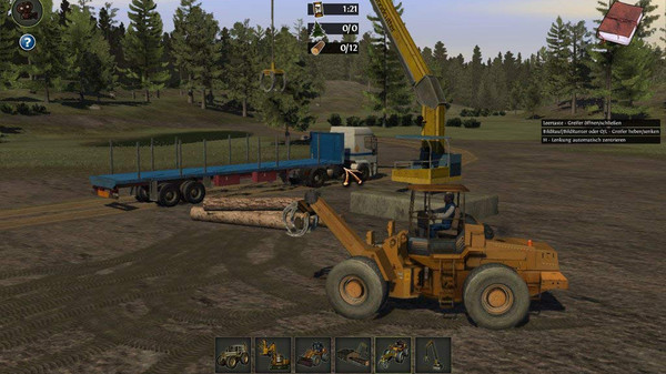 скриншот Woodcutter Simulator 2011 5