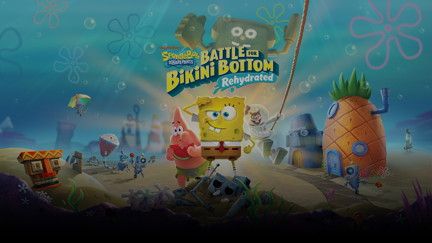 SpongeBob SquarePants: Battle for Bikini Bottom - Rehydrated - Imagem de Fundo do Jogo