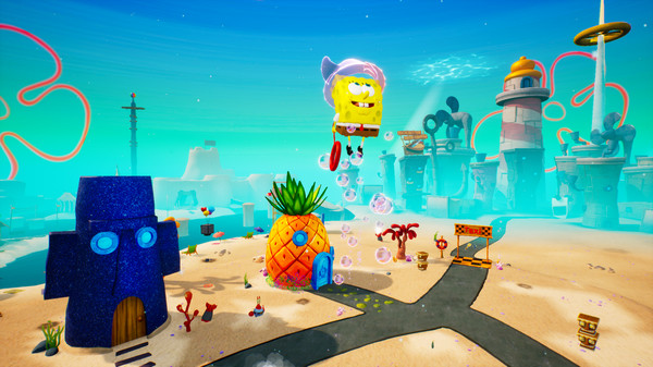 Скриншот №1 к SpongeBob SquarePants Battle for Bikini Bottom - Rehydrated