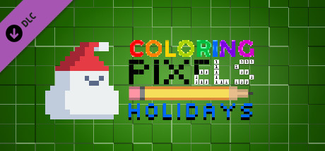 Coloring Pixels - Winter Holidays Pack banner image