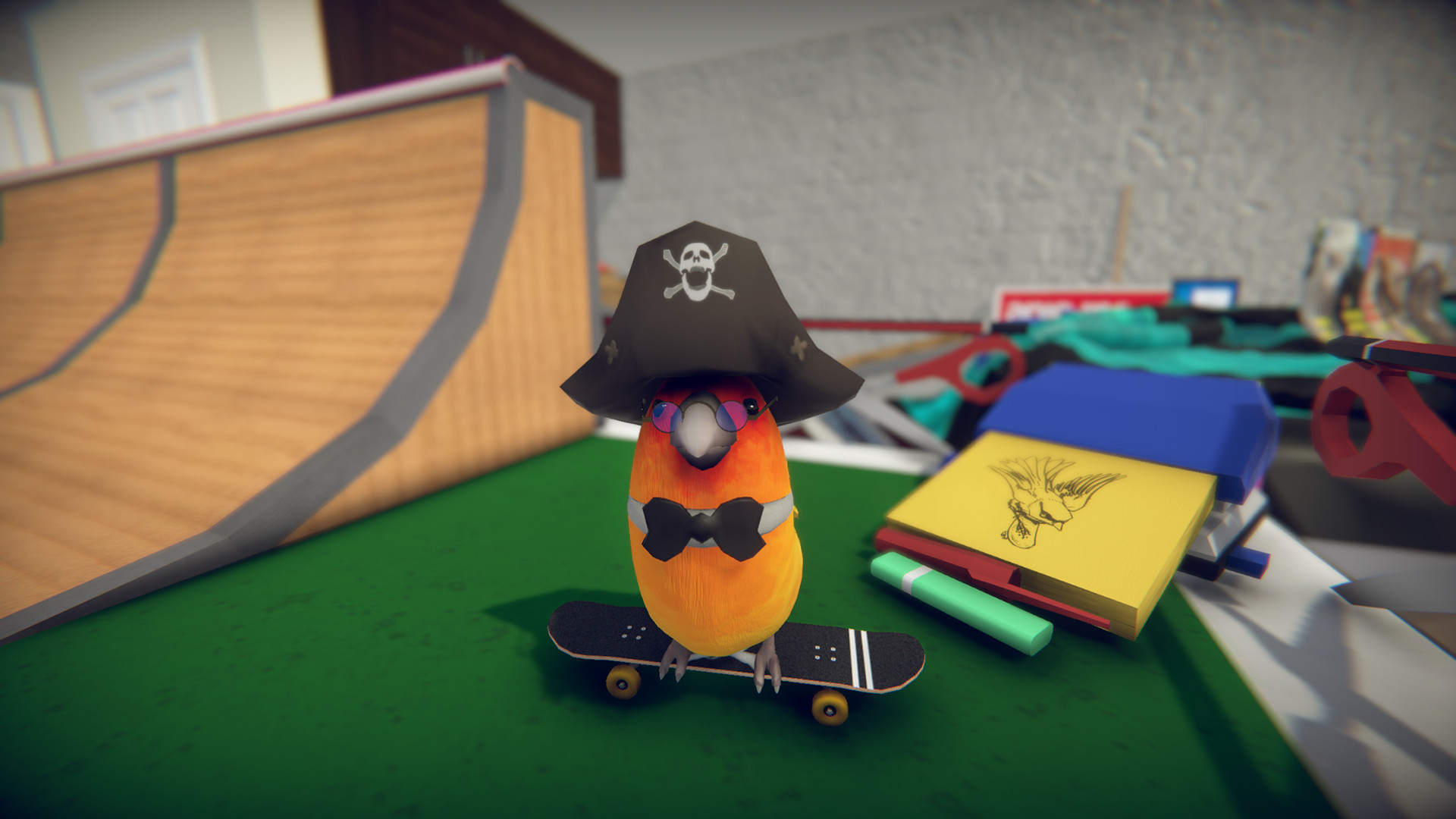 SkateBIRD, um jogo de skate com pássaros