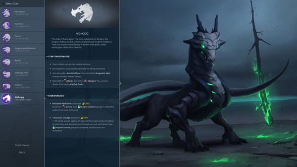 Northgard - Nidhogg, Clan of the Dragon