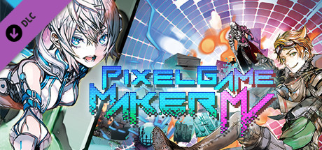 Pixel Game Maker MV - Weapon assets (100 varieties) and Dot Robot Set