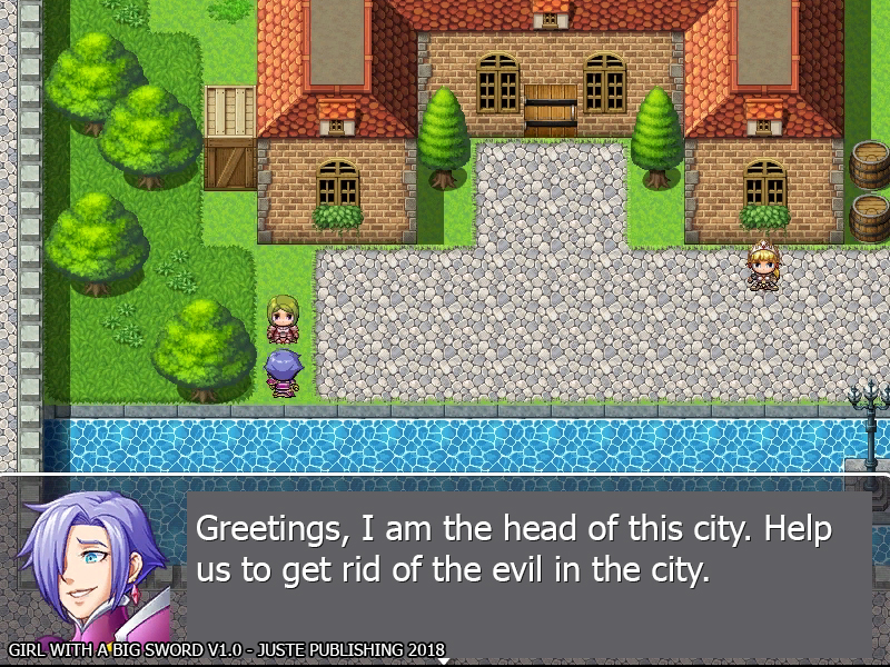 Girl with a big SWORD - Wallpapers screenshot screenshot 3