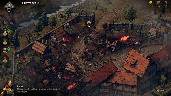 Screenshot of Thronebreaker: The Witcher Tales