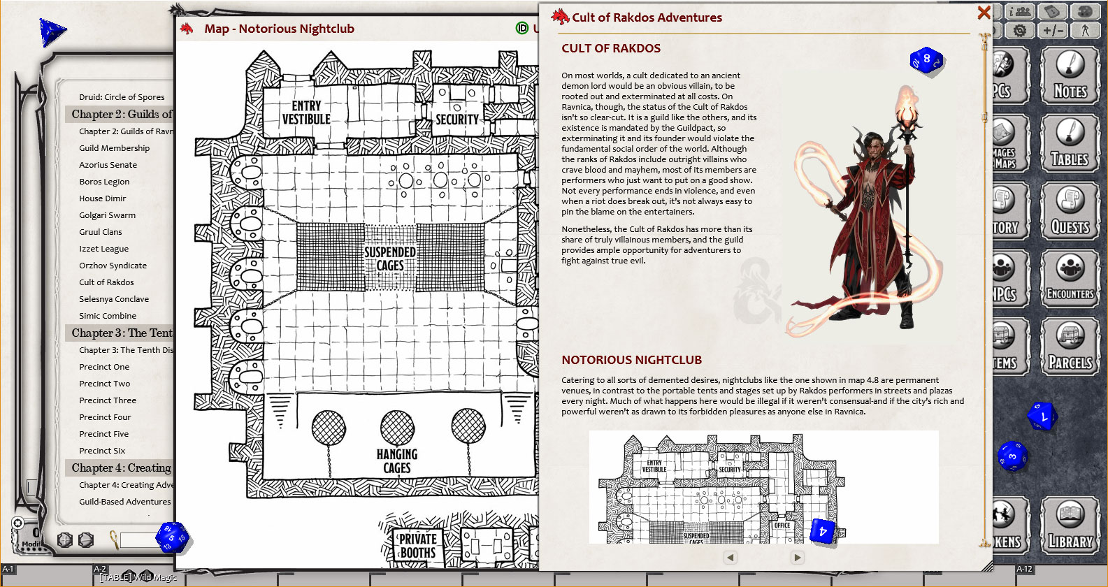 Fantasy Grounds - D&D Guildmasters' Guide to Ravnica