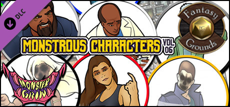 Fantasy Grounds - Monstrous Characters, Volume 6 (Token Pack) banner image