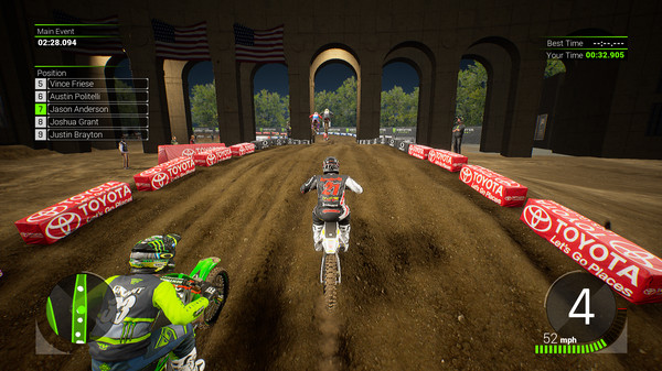 скриншот Monster Energy Supercross 2 - Los Angeles Memorial Coliseum 4