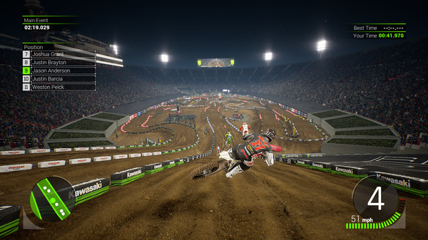 скриншот Monster Energy Supercross 2 - Los Angeles Memorial Coliseum 1