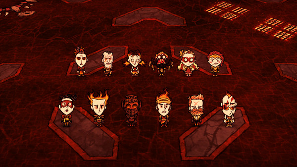 скриншот Don't Starve Together: All Survivors Magmatic Chest 1