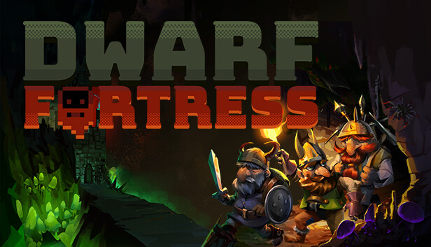 Imagen de la cápsula de "Dwarf Fortress" que utilizó RoboStreamer para las transmisiones en Steam