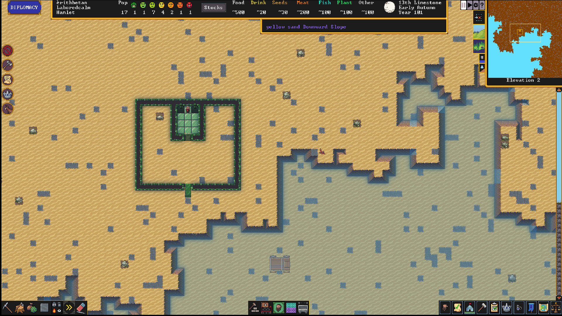 screenshot of Dwarf Fortress 11