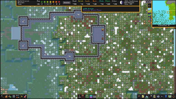 Dwarf Fortress скриншот