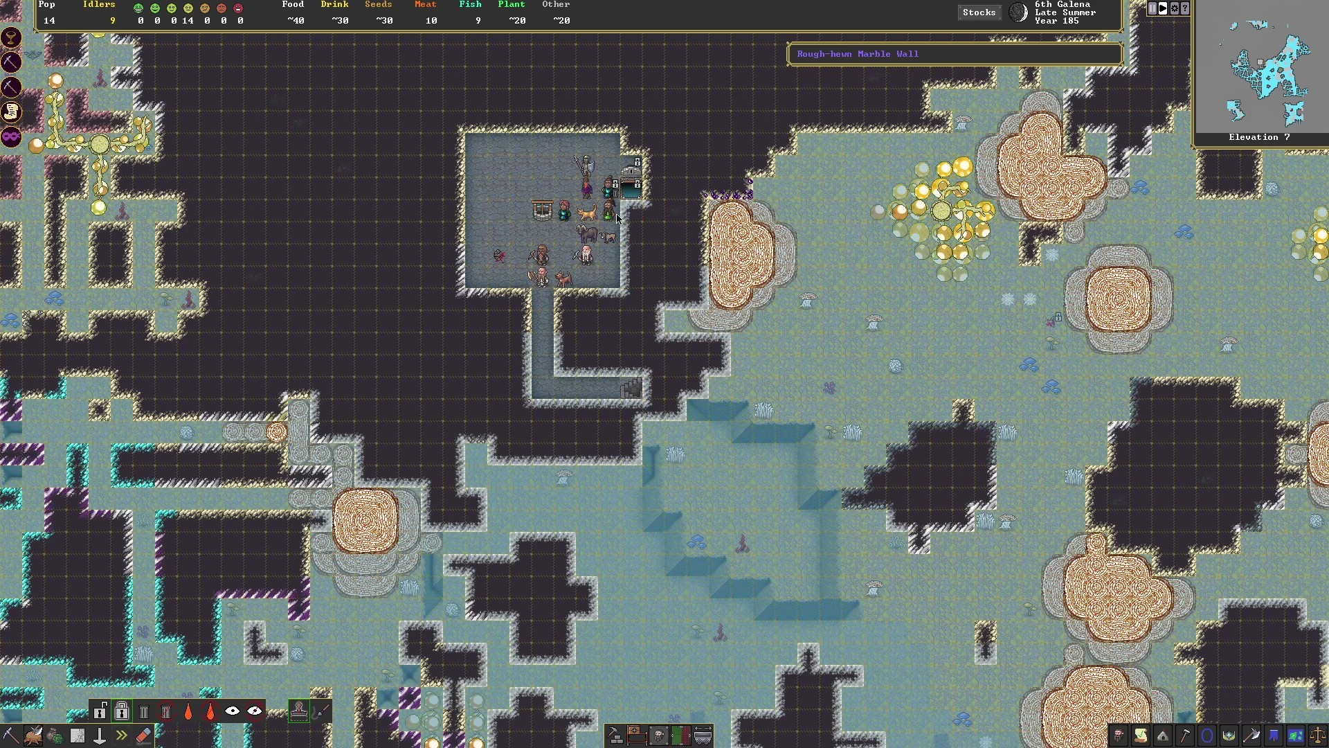 screenshot of Dwarf Fortress 16
