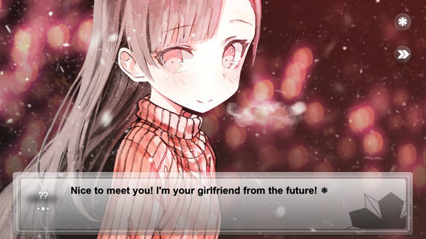 скриншот My so-called future girlfriend [Visual Novel] 0