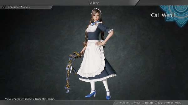 скриншот DYNASTY WARRIORS 9: Cai Wenji (Maid Costume) / 蔡文姫 「メイド風コスチューム」 0