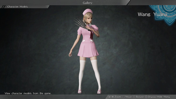 скриншот DYNASTY WARRIORS 9: Wang Yuanji (Nurse Costume) / 王元姫 「ナース風コスチューム」 0