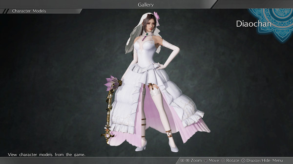 скриншот DYNASTY WARRIORS 9: Diaochan (Bride Costume) / 貂蝉 「花嫁風コスチューム」 0