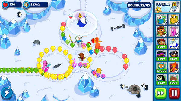 Скриншоты Bloons Adventure Time TD 4