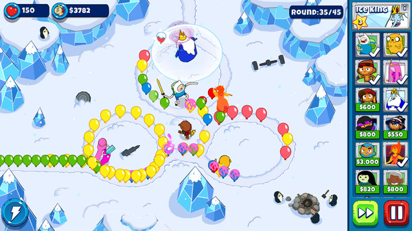скриншот Bloons Adventure Time TD 3