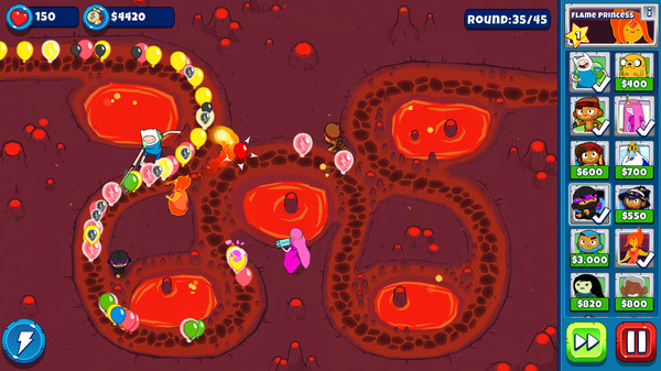 Скриншоты Bloons Adventure Time TD 5