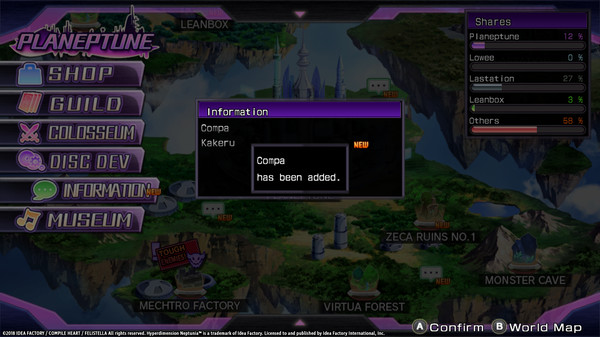 скриншот Hyperdimension Neptunia Re;Birth1 New Content 5 Chibi IF/Compa 5