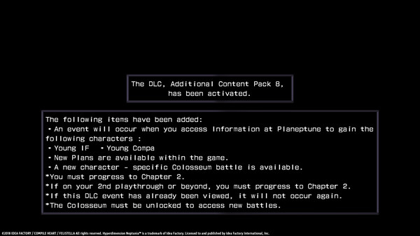 скриншот Hyperdimension Neptunia Re;Birth1 New Content 5 Chibi IF/Compa 1