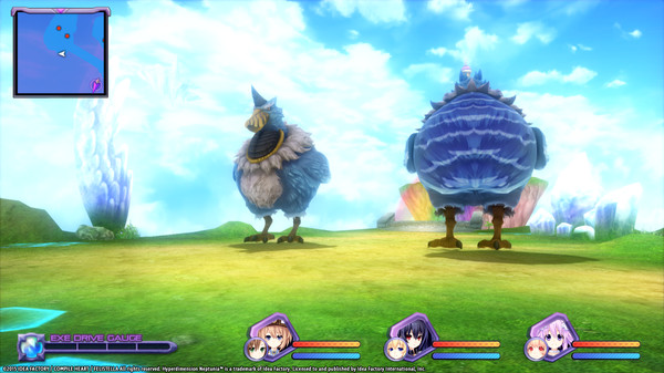 скриншот Hyperdimension Neptunia Re;Birth1 Giant Island Dungeon 3