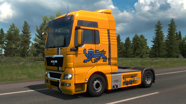 скриншот Euro Truck Simulator 2 - Estonian Paint Jobs Pack 1