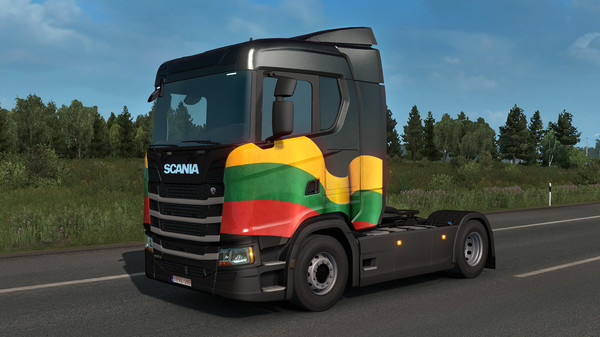 скриншот Euro Truck Simulator 2 - Lithuanian Paint Jobs Pack 0