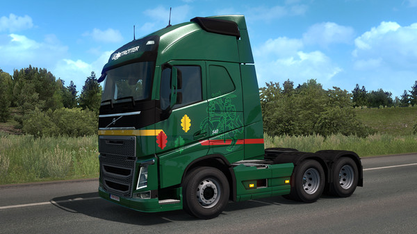 скриншот Euro Truck Simulator 2 - Lithuanian Paint Jobs Pack 2