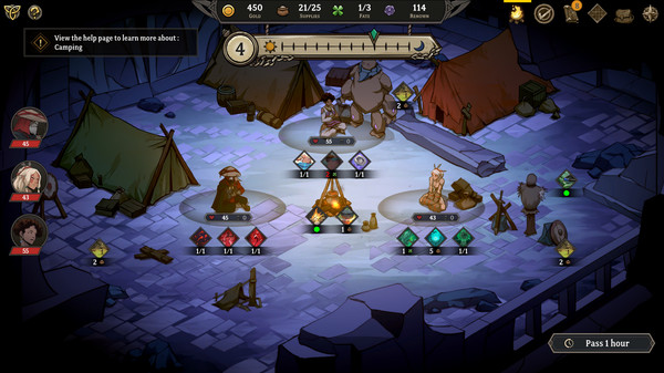 Screenshot of Gordian Quest