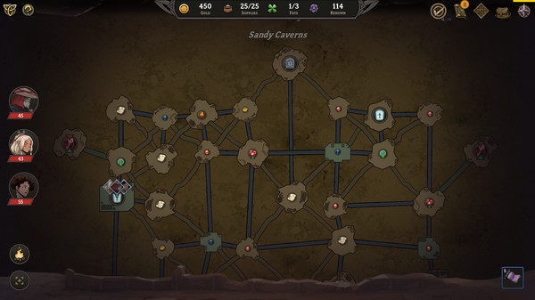 Screenshot of Gordian Quest