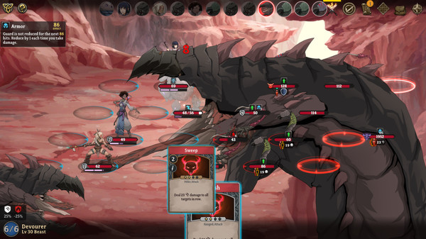Screenshot of Gordian Quest