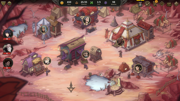 Screenshot of Gordian Quest