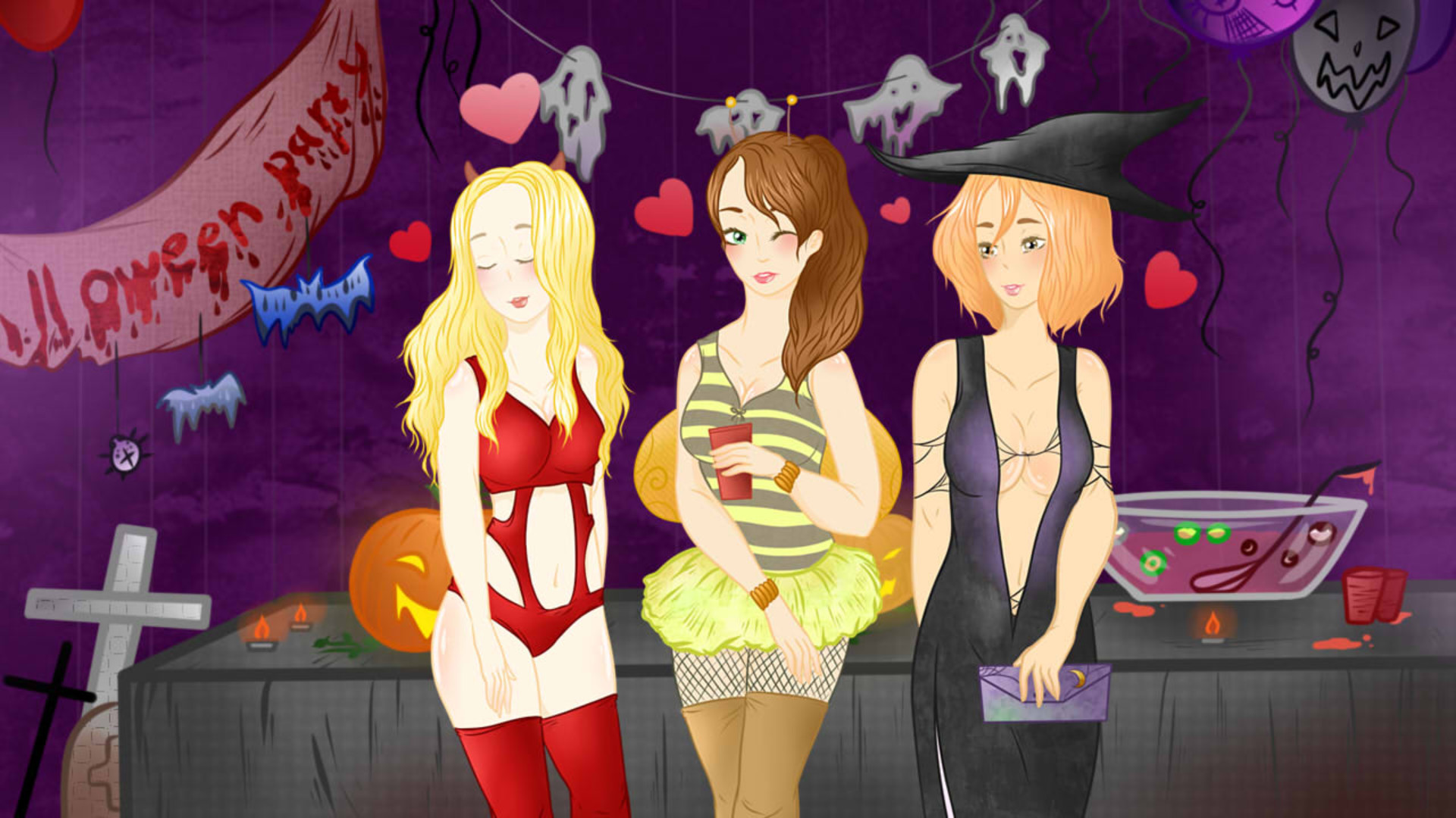 Halloween Girl / Gameru.net.