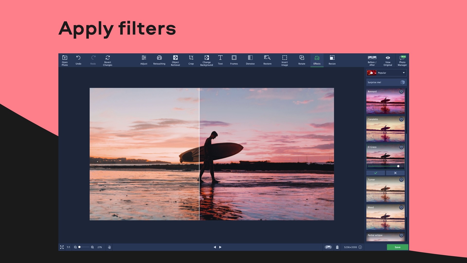 Movavi Photo Editor screenshot screenshot 3
