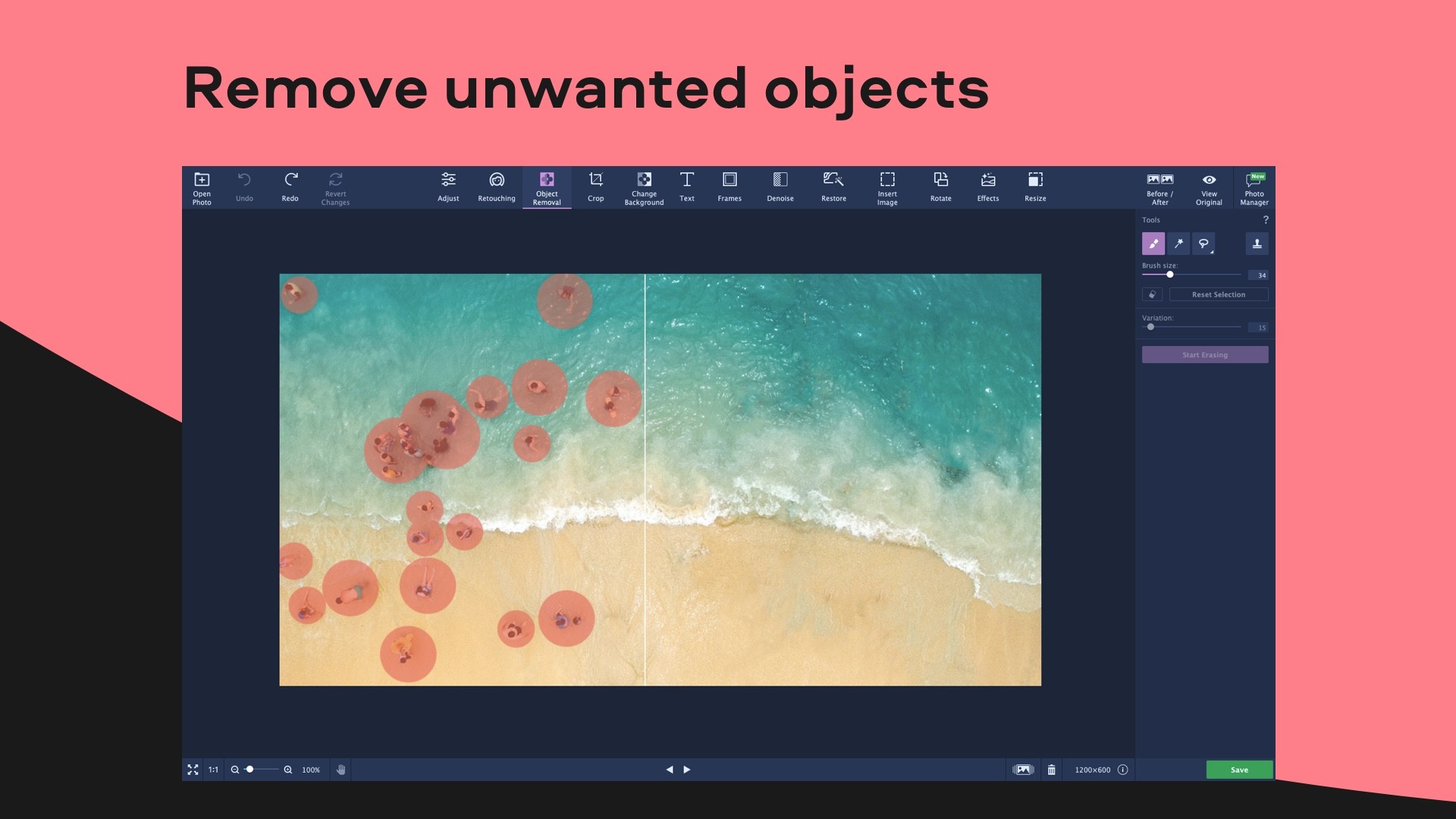 Movavi Photo Editor screenshot screenshot 1