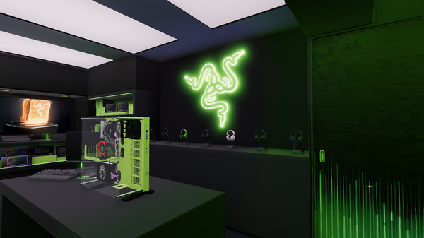 скриншот PC Building Simulator - Razer Workshop 4