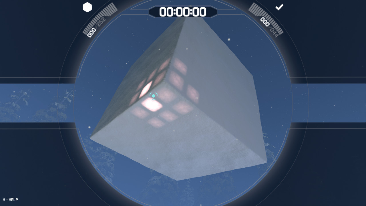 Cube Full of Mines: Snowfall Theme PC gameplay screenshot 2 of 4