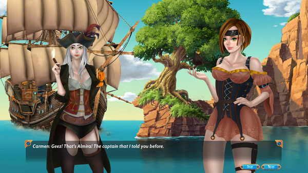 скриншот Waifu Hunter - Secret of Pirates 5
