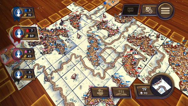 Carcassonne - Winter and Gingerbread Man for steam Carcassonne - Winter and Gingerbread Man for steam
