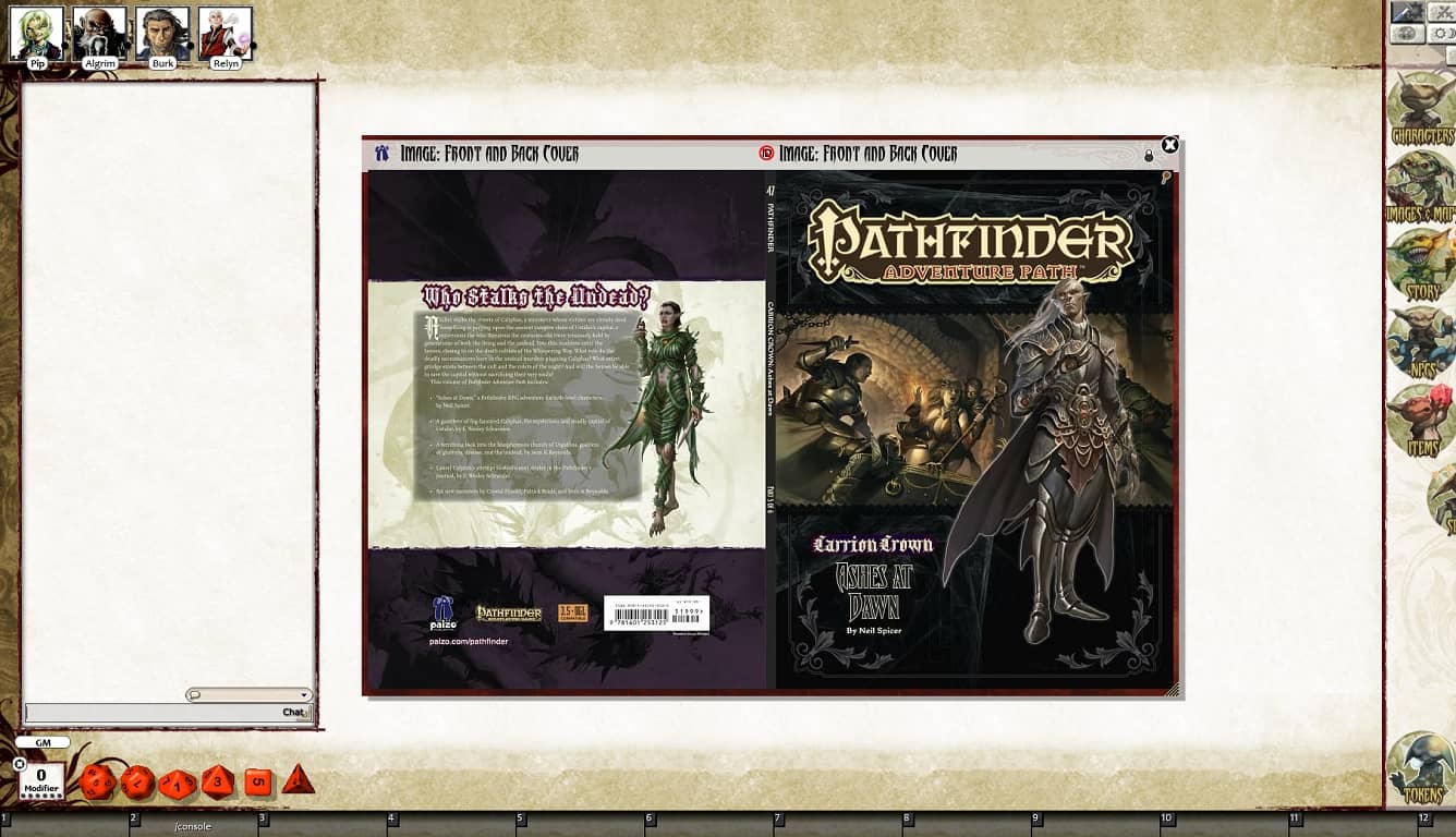 Fantasy Grounds - Pathfinder RPG - Carrion Crown AP 5: Ashes at Dawn (PFRPG) Featured Screenshot #1